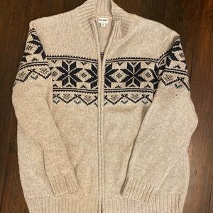 Old Navy | Zip Up Cardigan Sweater